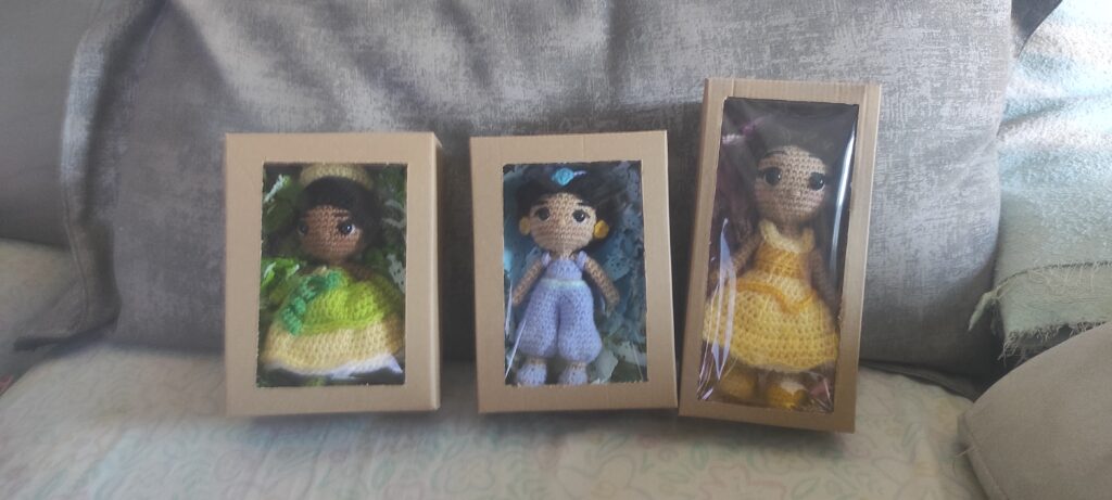 princesa amigurumis